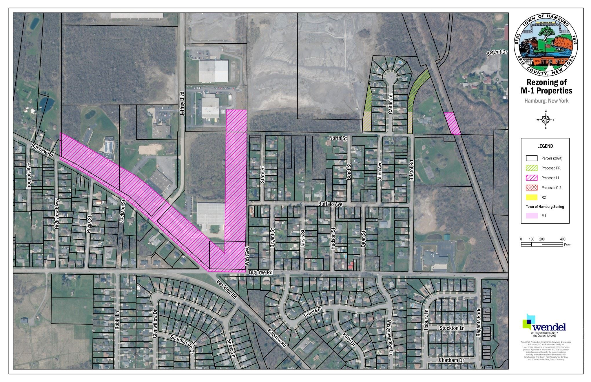 11x17 Hamburg Zoning - M1 Only Map Series2 Page 001