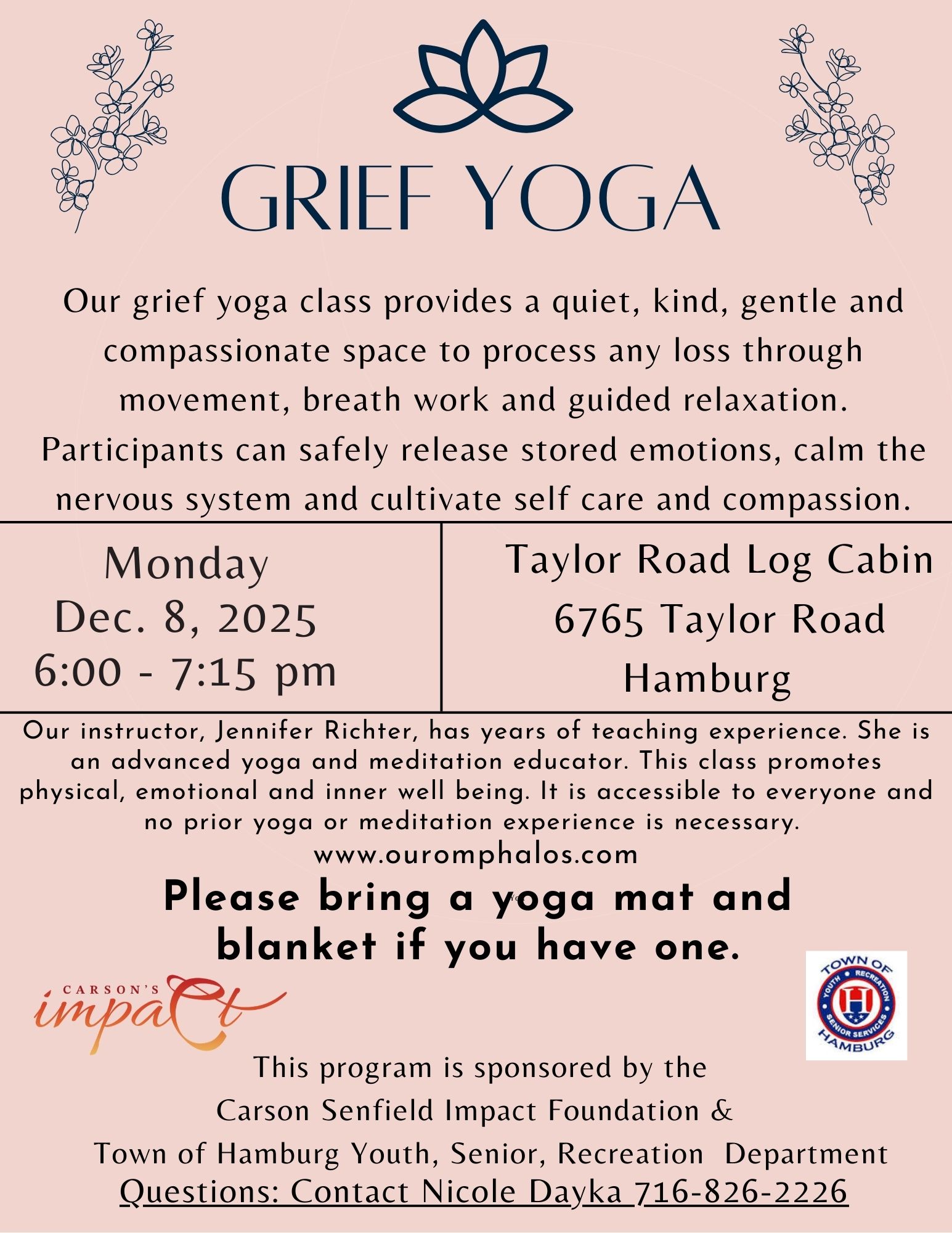 Grief Yoga Dec. 